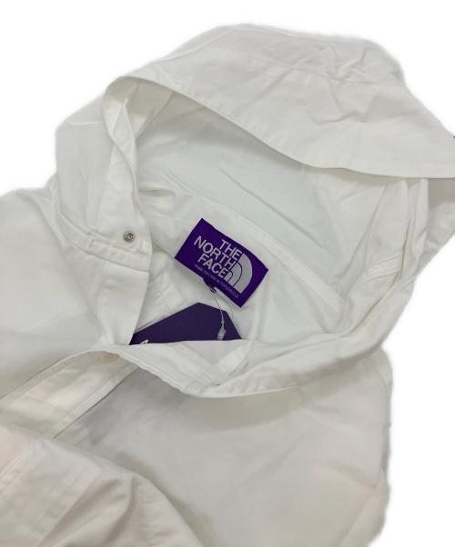 THE NORTHFACE PURPLELABEL（ザ・ノースフェイス パープルレーベル）THE NORTHFACE PURPLELABEL (ザ・ノースフェイス パープルレーベル) Mountain Hooded Shirt ホワイト サイズ:WSの古着・服飾アイテム