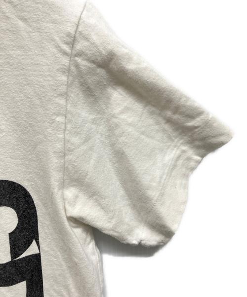 CDG（シーディージー）CDG (シーディージー) BRAIN DEAD (ブレインデッド) コラボプリントTシャツ ホワイト サイズ:Mの古着・服飾アイテム