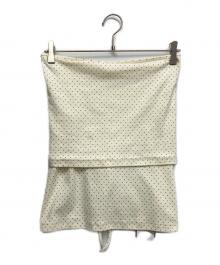 COLOCYNTH（コロシンス）の古着「Back Tie Off Shoulder Top」｜ホワイト