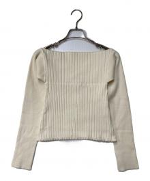 BEEDEN（ビーデン）の古着「MULTIWAY WIDE OFF SHOULDER TOP」｜アイボリー