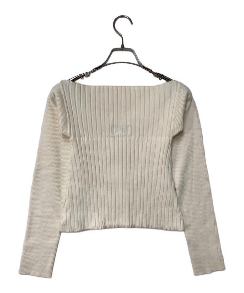 BEEDEN（ビーデン）BEEDEN (ビーデン) MULTIWAY WIDE OFF SHOULDER TOP アイボリー サイズ:Freeの古着・服飾アイテム