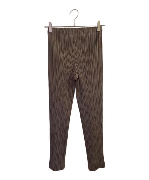 PLEATS PLEASE（プリーツプリーズ）PLEATS PLEASE (プリーツプリーズ) プリーツパンツ オリーブ サイズ:2の古着・服飾アイテム
