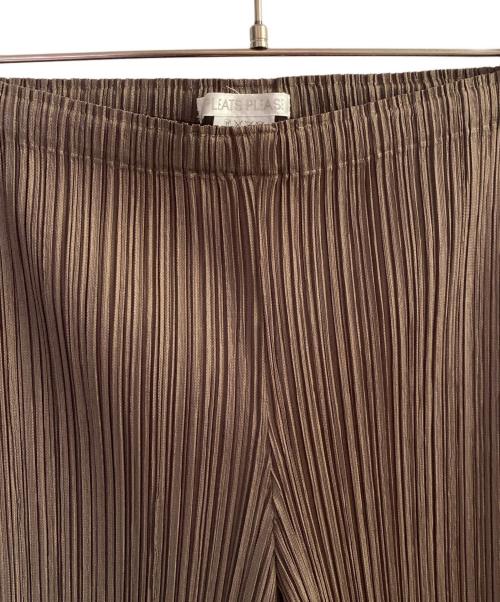 PLEATS PLEASE（プリーツプリーズ）PLEATS PLEASE (プリーツプリーズ) プリーツパンツ オリーブ サイズ:2の古着・服飾アイテム