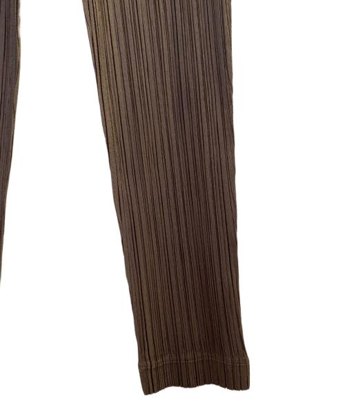 PLEATS PLEASE（プリーツプリーズ）PLEATS PLEASE (プリーツプリーズ) プリーツパンツ オリーブ サイズ:2の古着・服飾アイテム