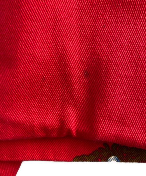 Yohji Yamamoto pour homme（ヨウジヤマモト プールオム）Yohji Yamamoto pour homme (ヨウジヤマモト プールオム) 96SS フラワープリントジャケット レッド サイズ:Mの古着・服飾アイテム