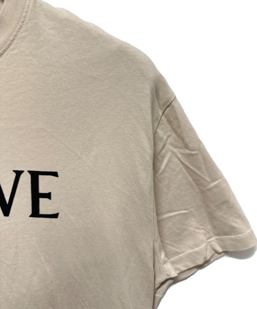 LOEWE（ロエベ）LOEWE (ロエベ) スタジオジブリ (スタジオジブリ) スタジオジブリ/コラボロゴ Tシャツ ベージュ サイズ:XSの古着・服飾アイテム