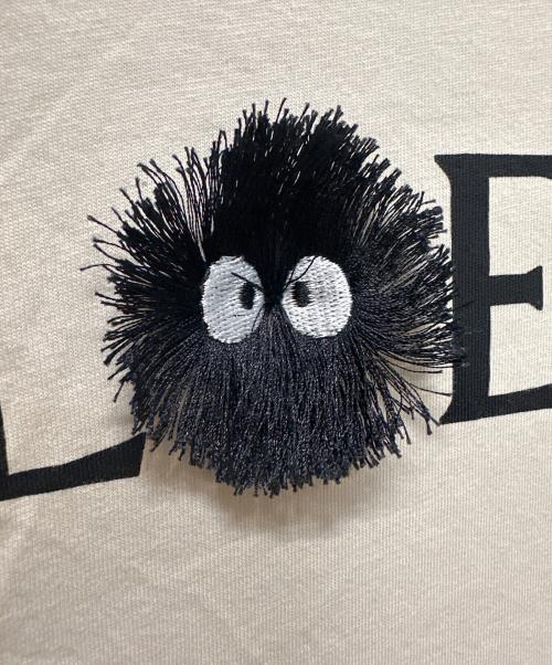 LOEWE（ロエベ）LOEWE (ロエベ) スタジオジブリ (スタジオジブリ) スタジオジブリ/コラボロゴ Tシャツ ベージュ サイズ:XSの古着・服飾アイテム