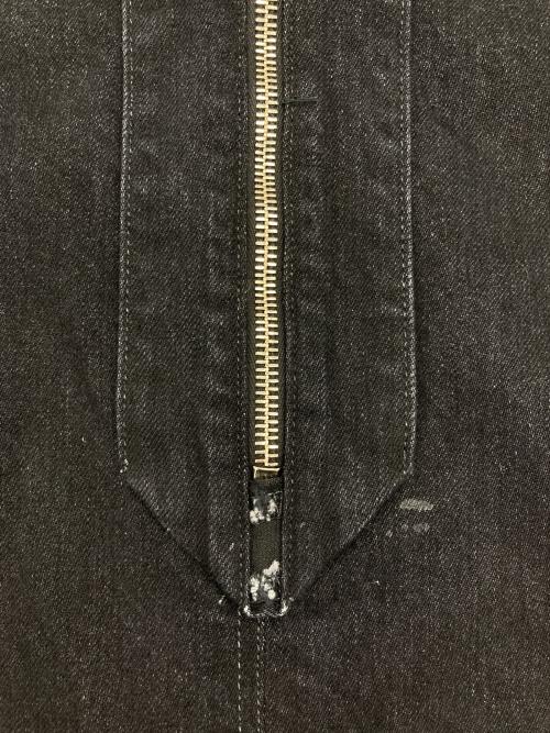 PHOTOCOPIEU（フォトコピュー）PHOTOCOPIEU (フォトコピュー) デニムスカート ブラック サイズ:36の古着・服飾アイテム