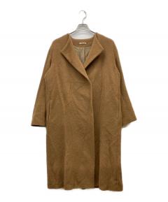 オーラリー　AURALEEウールコート　ベージュ 中古・古着通販】AURALEE (オーラリー) ウールコート ベージュ サイズ