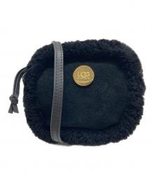 UGG（アグ）の古着「ムートンミニショルダーバッグ」｜ブラック