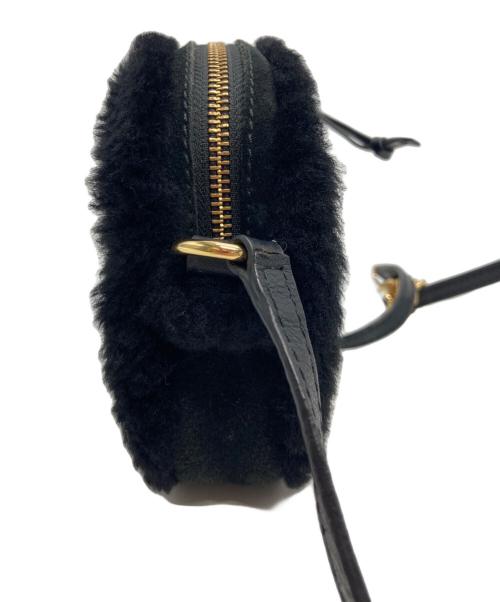 UGG（アグ）UGG (アグ) ムートンミニショルダーバッグ ブラックの古着・服飾アイテム