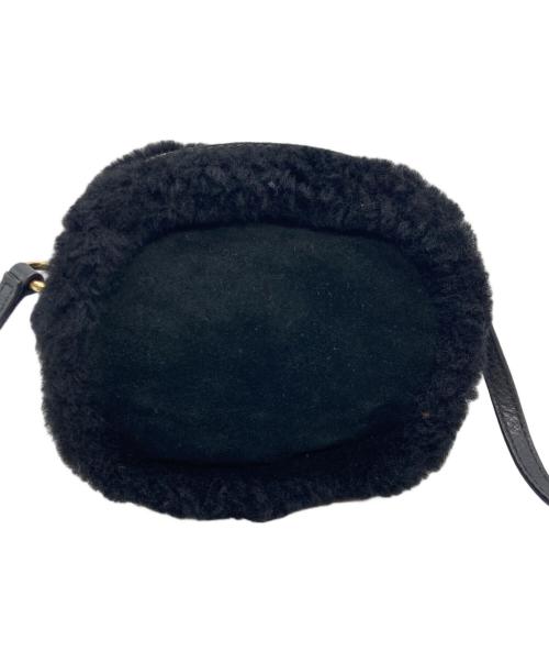 UGG（アグ）UGG (アグ) ムートンミニショルダーバッグ ブラックの古着・服飾アイテム