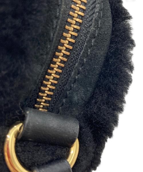 UGG（アグ）UGG (アグ) ムートンミニショルダーバッグ ブラックの古着・服飾アイテム
