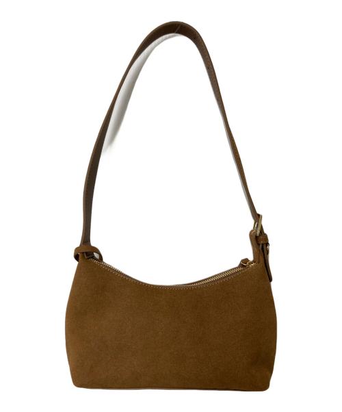 ANNA SUI（アナスイ）ANNA SUI (アナスイ) Lily Brown (リリーブラウン) バタフライミラーチャーム付きバッグ ブラウンの古着・服飾アイテム