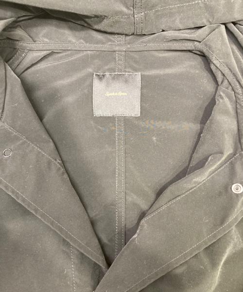 Spick and Span（スピック＆スパン）Spick and Span (スピックアンドスパン) P/Ny 撥水スノーカモパーカーコート ブラック サイズ:36の古着・服飾アイテム
