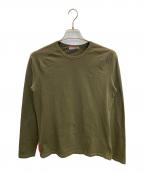 PRADA SPORTSプラダスポーツ）の古着「ラグランカットソー」｜オリーブ