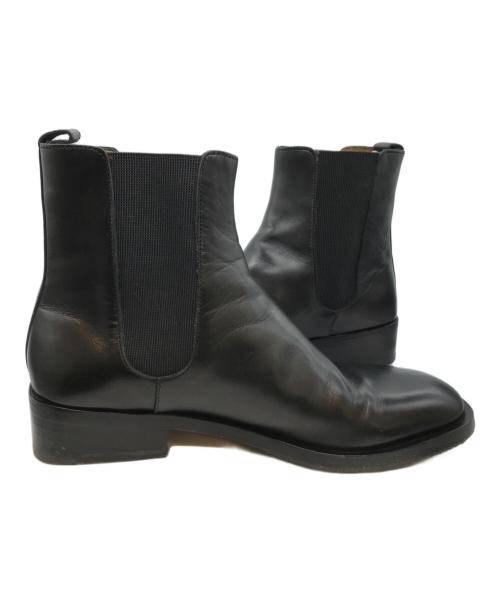 GUCCI（グッチ）GUCCI (グッチ) サイドゴアブーツ　1140122 ブラック サイズ:8 1/2の古着・服飾アイテム