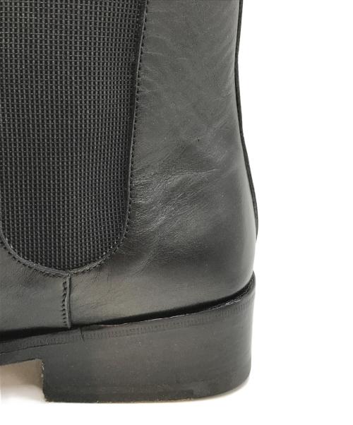 GUCCI（グッチ）GUCCI (グッチ) サイドゴアブーツ　1140122 ブラック サイズ:8 1/2の古着・服飾アイテム