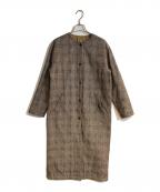 LAVENHAMラベンハム）の古着「リバーシブルキルティングコート」｜ブラウン