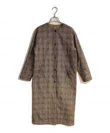 LAVENHAM（ラベンハム）の古着「リバーシブルキルティングコート」｜ブラウン