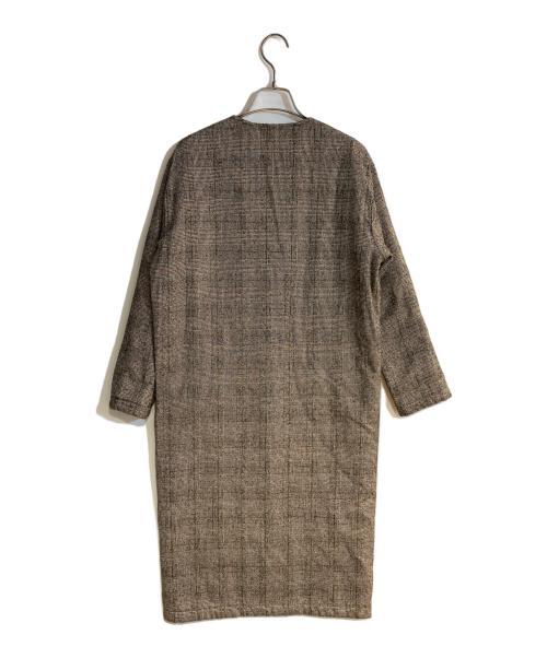 LAVENHAM（ラベンハム）LAVENHAM (ラベンハム) リバーシブルキルティングコート ブラウン サイズ:38の古着・服飾アイテム