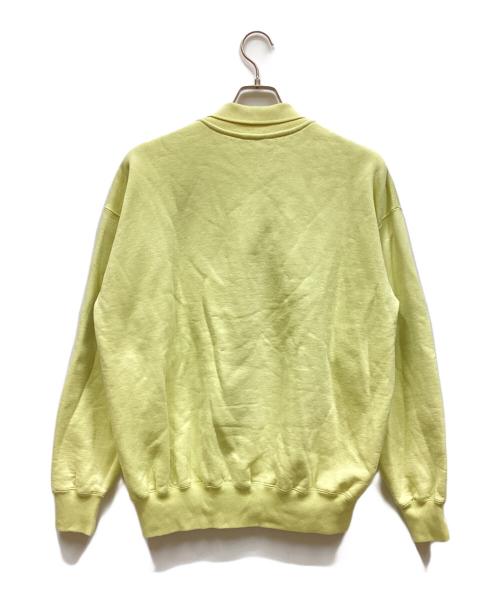 AURALEE（オーラリー）AURALEE (オーラリー) SMOOTH SOFT SWEAT POLO グリーン サイズ:3の古着・服飾アイテム
