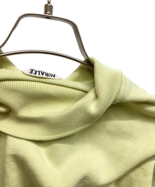 AURALEE（オーラリー）AURALEE (オーラリー) SMOOTH SOFT SWEAT POLO グリーン サイズ:3の古着・服飾アイテム