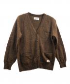 WACKO MARIAワコマリア）の古着「MOHAIR CARDIGAN」｜ブラウン