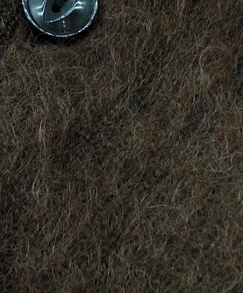 WACKO MARIA（ワコマリア）WACKO MARIA (ワコマリア) MOHAIR CARDIGAN ブラウン サイズ:Mの古着・服飾アイテム