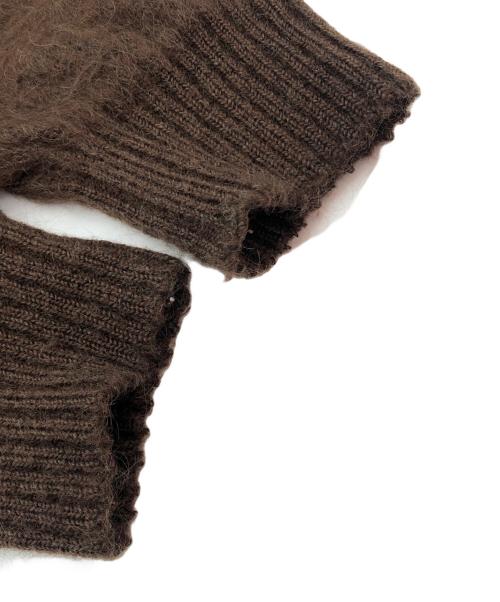 WACKO MARIA（ワコマリア）WACKO MARIA (ワコマリア) MOHAIR CARDIGAN ブラウン サイズ:Mの古着・服飾アイテム