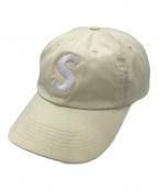 SUPREMEシュプリーム）の古着「Pigment Coated S Logo 6-Panel」｜アイボリー