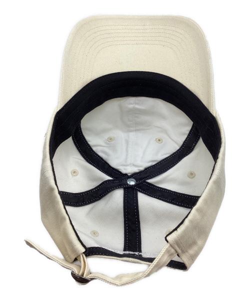 SUPREME（シュプリーム）SUPREME (シュプリーム) Pigment Coated S Logo 6-Panel アイボリー サイズ:Freeの古着・服飾アイテム