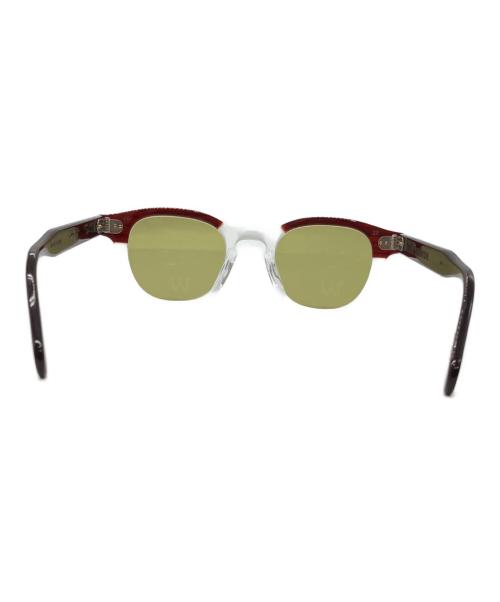 julius tart optical（ジュリアス タート オプティカル）JULIUS TART OPTICAL (ジュリアス タート オプティカル) サングラス　AR　PL-002J ブラウン サイズ:46□22の古着・服飾アイテム