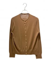 DEUXIEME CLASSE（ドゥーズィエム クラス）の古着「FF30 TODAY クルーネック カーディガン 25080500405030」｜ブラウン