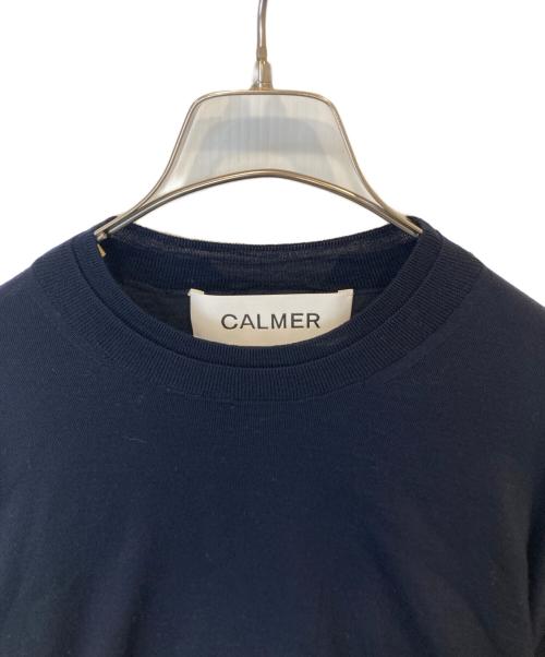 CALMER（カルメール）CALMER (カルメール) RE-ACTIVE ポンチョ ネイビー サイズ:FREEの古着・服飾アイテム