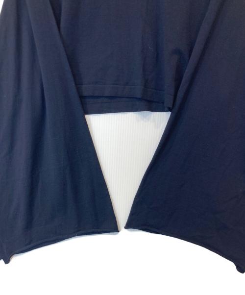 CALMER（カルメール）CALMER (カルメール) RE-ACTIVE ポンチョ ネイビー サイズ:FREEの古着・服飾アイテム