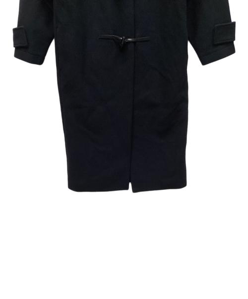 uncrave（アンクレイヴ）uncrave (アンクレイヴ) プルーフメルトンダッフル コート ブラックの古着・服飾アイテム