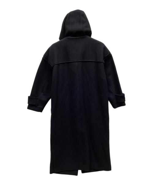 uncrave（アンクレイヴ）uncrave (アンクレイヴ) プルーフメルトンダッフル コート ブラックの古着・服飾アイテム