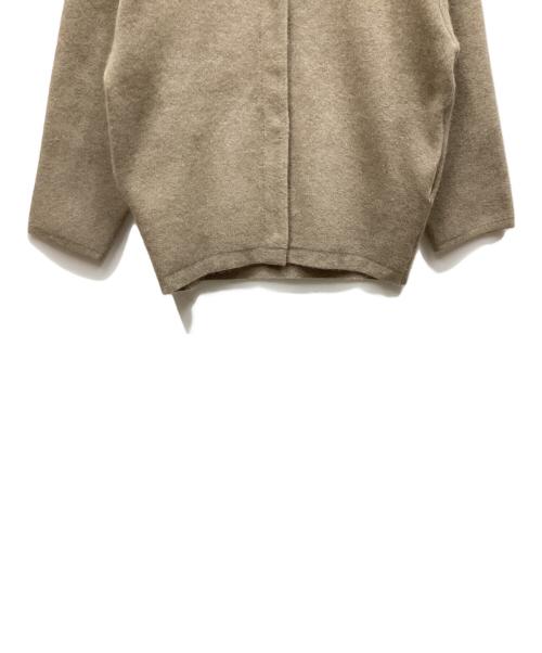 Loungedress（ラウンジドレス）Loungedress (ラウンジドレス) 接結ニットコート カーディガン ベージュ サイズ:F 未使用品の古着・服飾アイテム