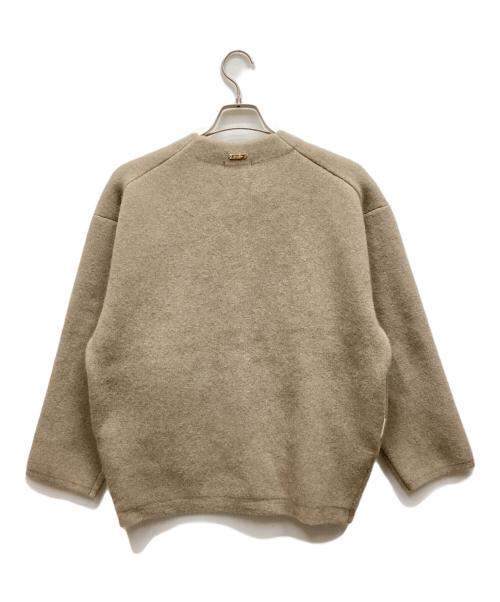 Loungedress（ラウンジドレス）Loungedress (ラウンジドレス) 接結ニットコート カーディガン ベージュ サイズ:F 未使用品の古着・服飾アイテム