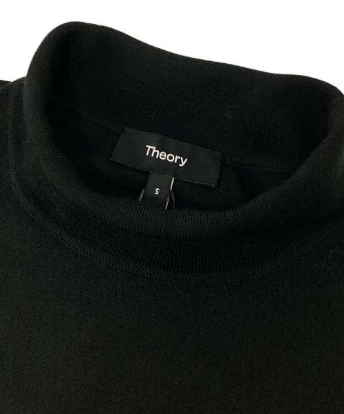 theory（セオリー）theory (セオリー) Regal Wool Turtleneck Sweater ブラック サイズ:S 未使用品の古着・服飾アイテム