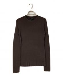 theory（セオリー）の古着「Regal Wool Mirzi Sweater S」｜ブラウン