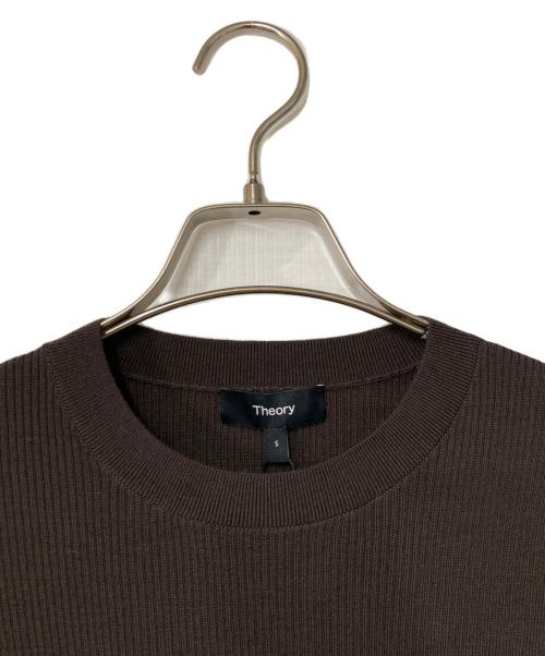 theory（セオリー）theory (セオリー) Regal Wool Mirzi Sweater S ブラウン サイズ:S 未使用品の古着・服飾アイテム