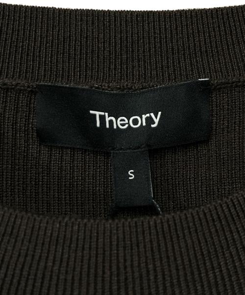 theory（セオリー）theory (セオリー) Regal Wool Mirzi Sweater S ブラウン サイズ:S 未使用品の古着・服飾アイテム