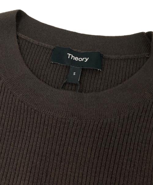 theory（セオリー）theory (セオリー) Regal Wool Mirzi Sweater S ブラウン サイズ:S 未使用品の古着・服飾アイテム