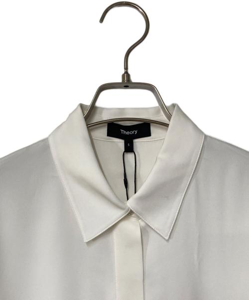 theory（セオリー）theory (セオリー) WASHABLE MODERN GGT CLASSIC FITTED SHIRT ホワイト サイズ:S 未使用品の古着・服飾アイテム