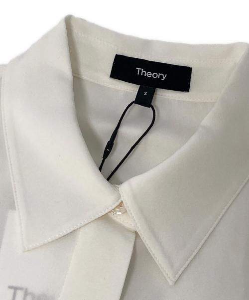 theory（セオリー）theory (セオリー) WASHABLE MODERN GGT CLASSIC FITTED SHIRT ホワイト サイズ:S 未使用品の古着・服飾アイテム