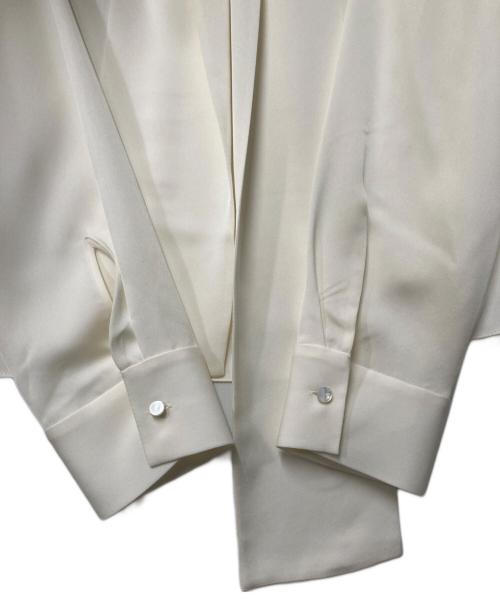 theory（セオリー）theory (セオリー) Modern Ggt Tie Neck Blouse アイボリー サイズ:P(下記採寸参照) 未使用品の古着・服飾アイテム