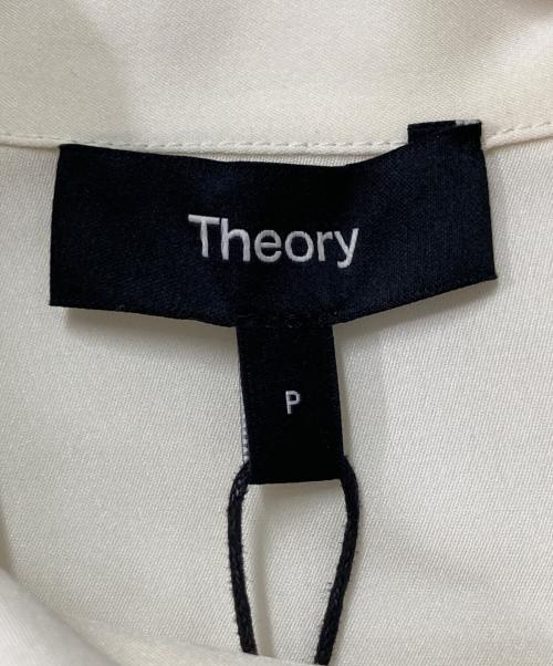 theory（セオリー）theory (セオリー) Modern Ggt Tie Neck Blouse アイボリー サイズ:P(下記採寸参照) 未使用品の古着・服飾アイテム