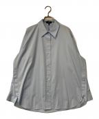 theoryセオリー）の古着「Wealth Buttondown Shirt」｜ブルー